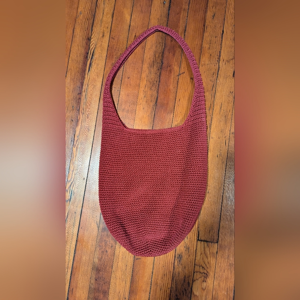 the Sak red knit bag